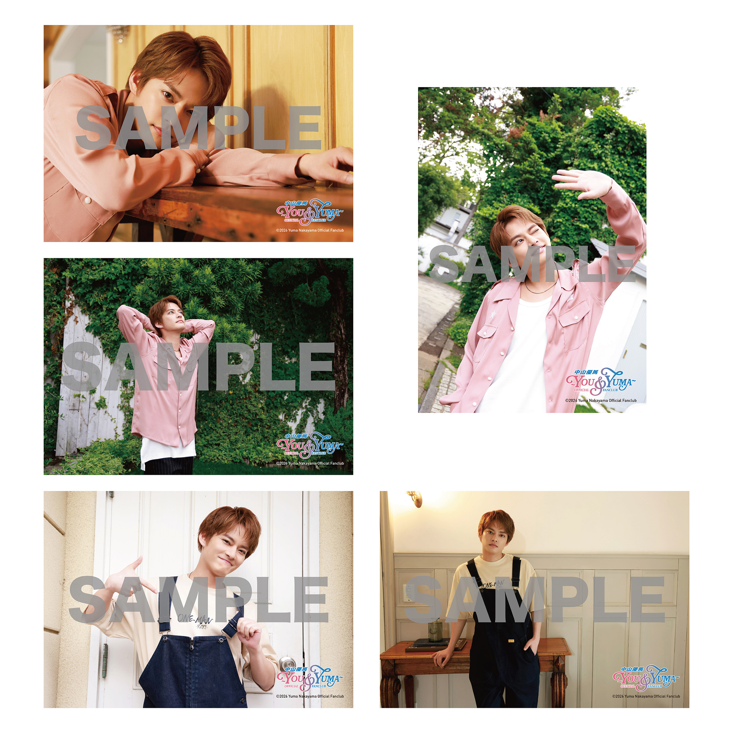 中山優馬　ツアーグッズ　フェイスタオル 中山優馬officialファンクラブ～You&YUMA～